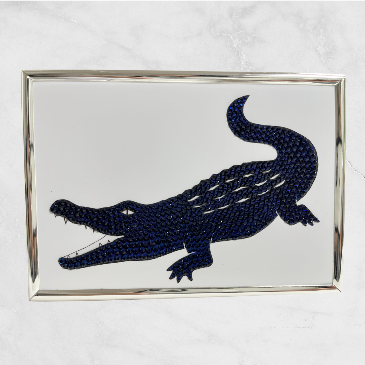 Crocodile Sapphire Blue