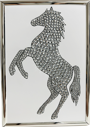 フォトフレーム：Horse Silver